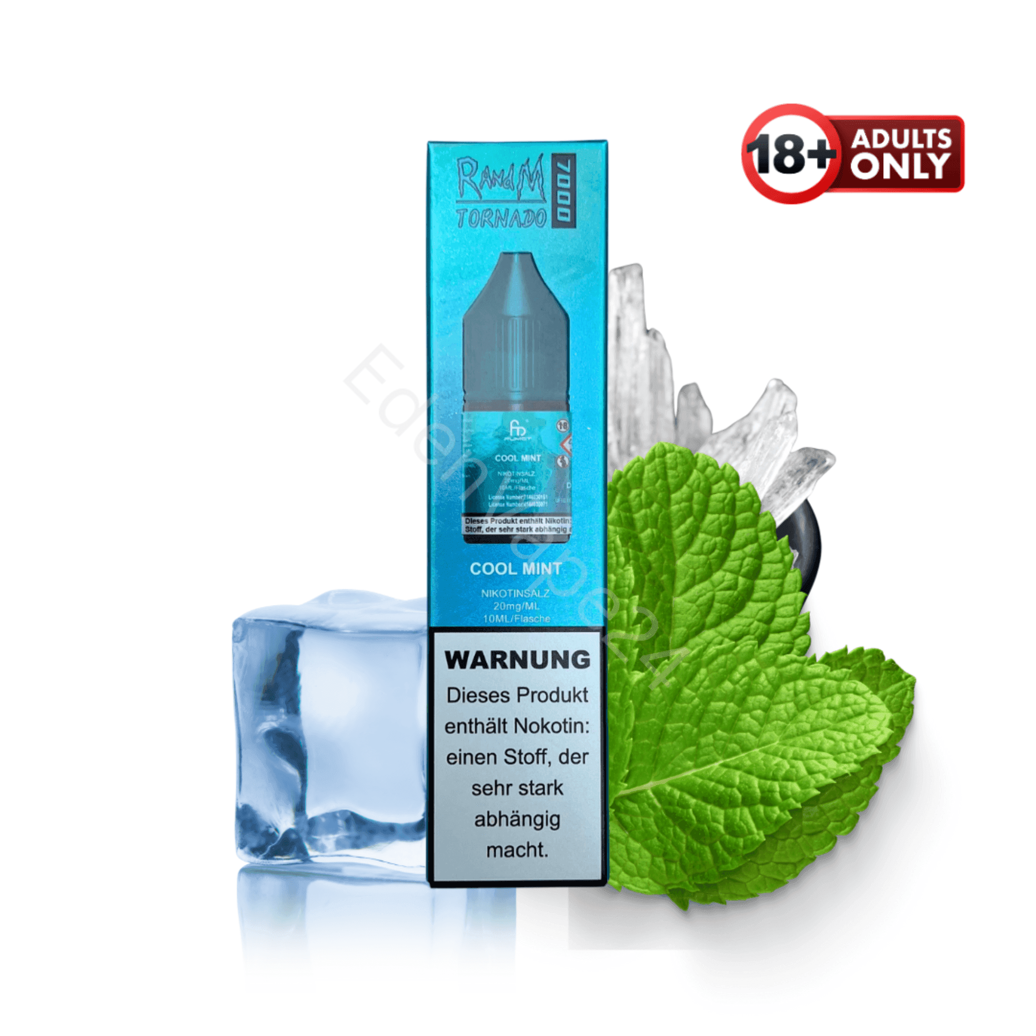 RandM Tornado 7000 Liquid - Cool Mint - EdenVape24